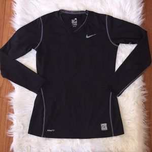 Nike pro dri fit long sleeve top